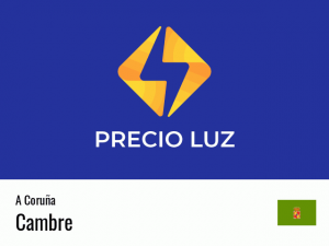 Precio luz hoy horas Cambre