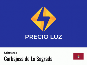 Precio luz hoy horas Carbajosa de La Sagrada
