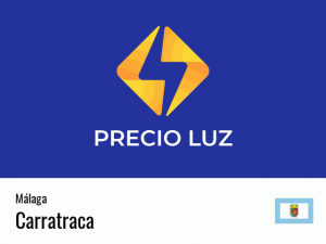 Precio luz hoy horas Carratraca