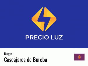 Precio luz hoy horas Cascajares de Bureba