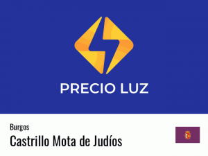 Precio luz hoy horas Castrillo Mota de Judíos