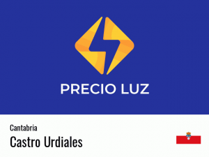 Precio luz hoy horas Castro Urdiales