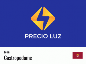 Precio luz hoy horas Castropodame