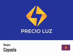 Precio luz hoy horas Cayuela