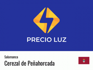 Precio luz hoy horas Cerezal de Peñahorcada