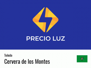 Precio luz hoy horas Cervera de los Montes