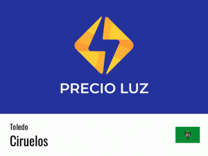 Precio luz hoy horas Ciruelos