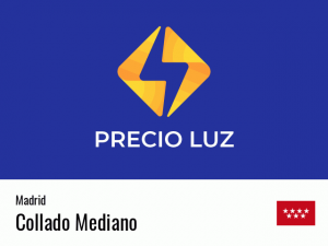 Precio luz hoy horas Collado Mediano