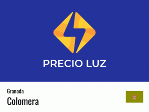 Precio luz hoy horas Colomera