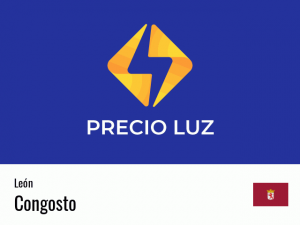 Precio luz hoy horas Congosto