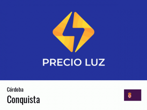 Precio luz hoy horas Conquista