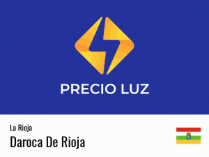 Precio luz hoy horas Daroca De Rioja