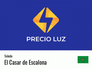 Precio luz hoy horas El Casar de Escalona