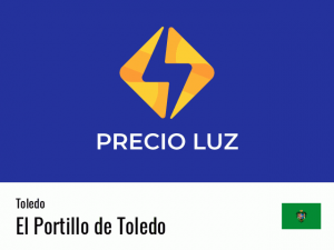 Precio luz hoy horas El Portillo de Toledo