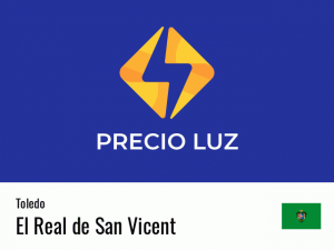 Precio luz hoy horas El Real de San Vicent