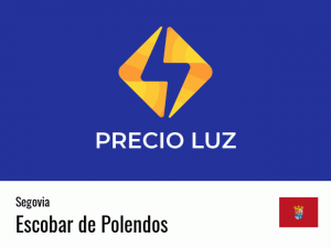Precio luz hoy horas Escobar de Polendos
