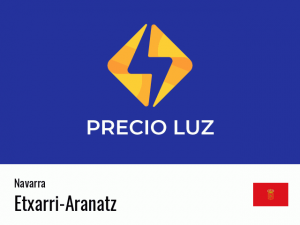 Precio luz hoy horas Etxarri-Aranatz