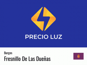 Precio luz hoy horas Fresnillo De Las Dueñas