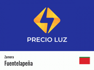 Precio luz hoy horas Fuentelapeña