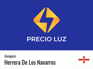 Precio luz hoy horas Herrera De Los Navarros