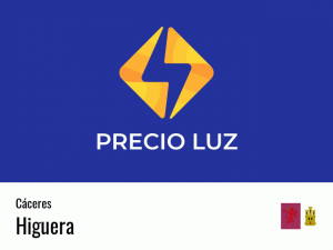 Precio luz hoy horas Higuera