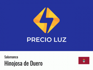 Precio luz hoy horas Hinojosa de Duero