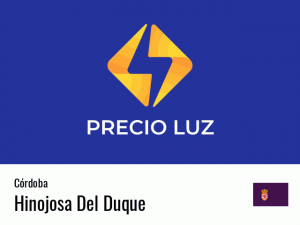 Precio luz hoy horas Hinojosa Del Duque