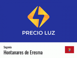 Precio luz hoy horas Hontanares de Eresma