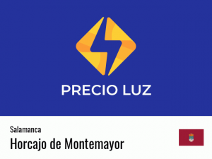 Precio luz hoy horas Horcajo de Montemayor