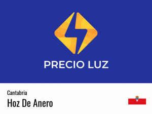 Precio luz hoy horas Hoz De Anero