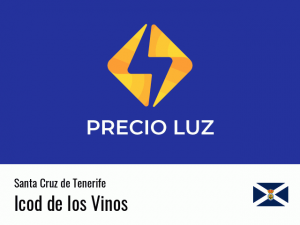 Precio luz hoy horas Icod de los Vinos