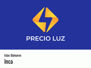 Precio luz hoy horas Inca