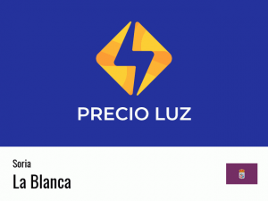Precio luz hoy horas La Blanca
