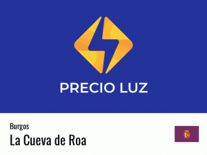 Precio luz hoy horas La Cueva de Roa