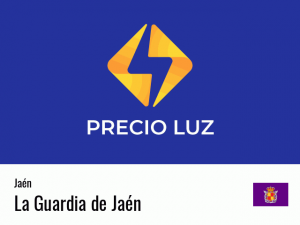 Precio luz hoy horas La Guardia de Jaén