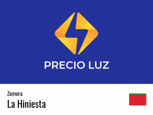Precio luz hoy horas La Hiniesta