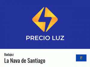 Precio luz hoy horas La Nava de Santiago