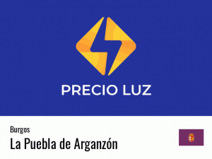 Precio luz hoy horas La Puebla de Arganzón