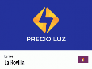 Precio luz hoy horas La Revilla
