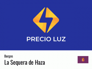 Precio luz hoy horas La Sequera de Haza