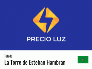 Precio luz hoy horas La Torre de Esteban Hambrán