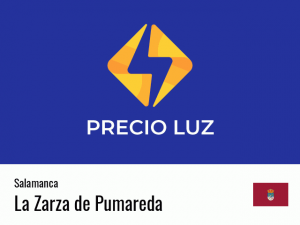 Precio luz hoy horas La Zarza de Pumareda