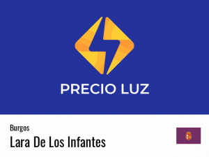 Precio luz hoy horas Lara De Los Infantes