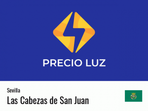 Precio luz hoy horas Las Cabezas de San Juan