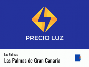 Precio luz hoy horas Las Palmas de Gran Canaria