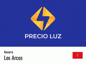 Precio luz hoy horas Los Arcos