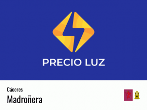 Precio luz hoy horas Madroñera