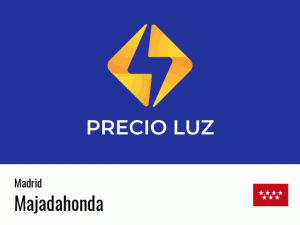 Precio luz hoy horas Majadahonda