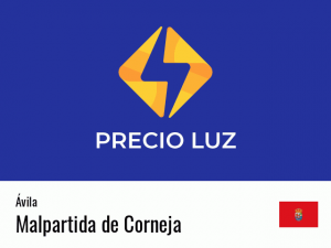 Precio luz hoy horas Malpartida de Corneja