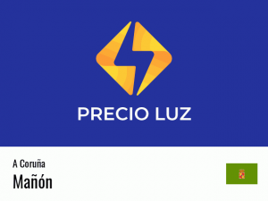 Precio luz hoy horas Mañón